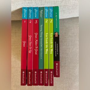 American Girl Books- 7 books total.